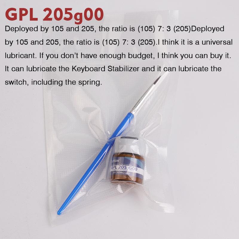 GPL105 205 G0 Lube Cơ Keycaps Công Tắc Lubes Ổn Định Dầu Bôi Trơn Bởi Yongqiu
