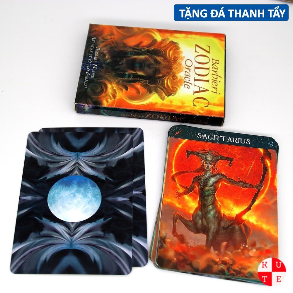 Bài Oracle Barbieri Zodiac 26 Lá Bài Tặng Đá Thanh Tẩy