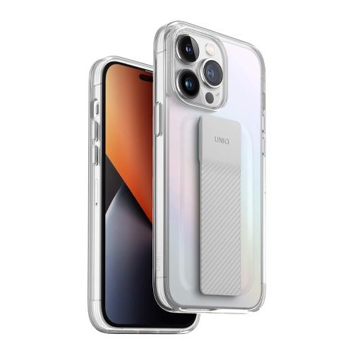 Ốp lưng UNIQ Hybrid Heldro For iPhone 14/ 14 Plus/ 14 Pro/ 14 Pro Max Tích hợp dây đeo từ tính FlexGrip chống sốc 4m Hàng Chính Hãng