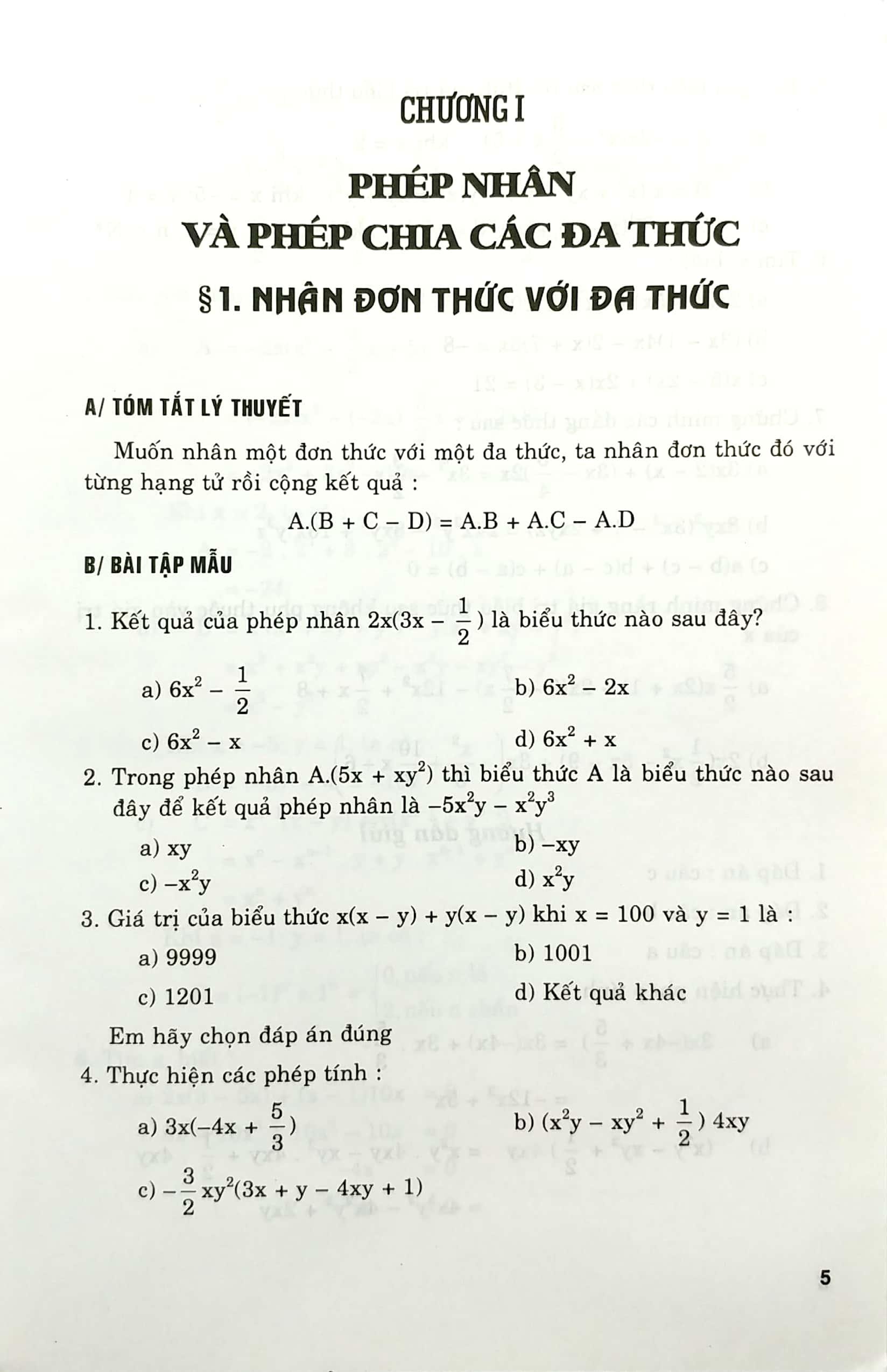 Giúp Học Giỏi Đại Số 8