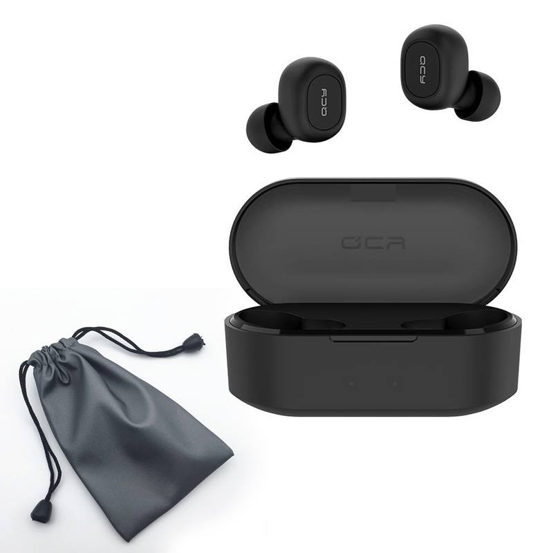 Tai Nghe Bluetooth 5.0 Không Dây Nhét Tai QCY-T2C True Wireless Hàng Chính Hãng (Tặng Kèm Túi Đựng)