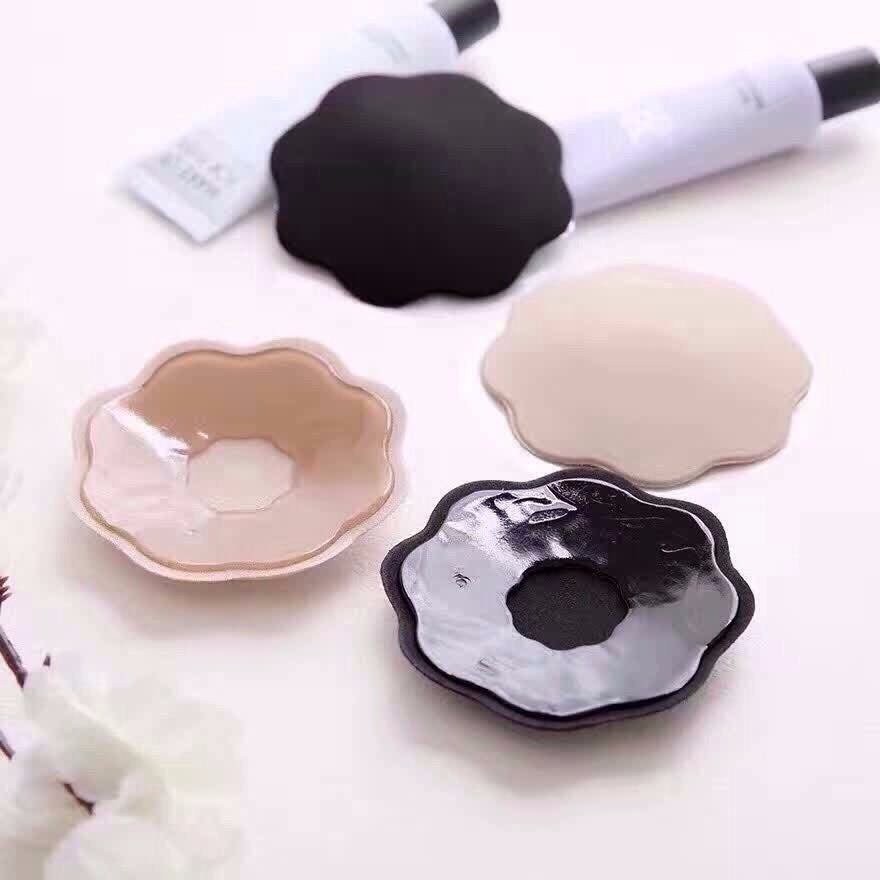 Đôi Miếng Dán Nhũ Hoa Bằng Vải Hình Hoa