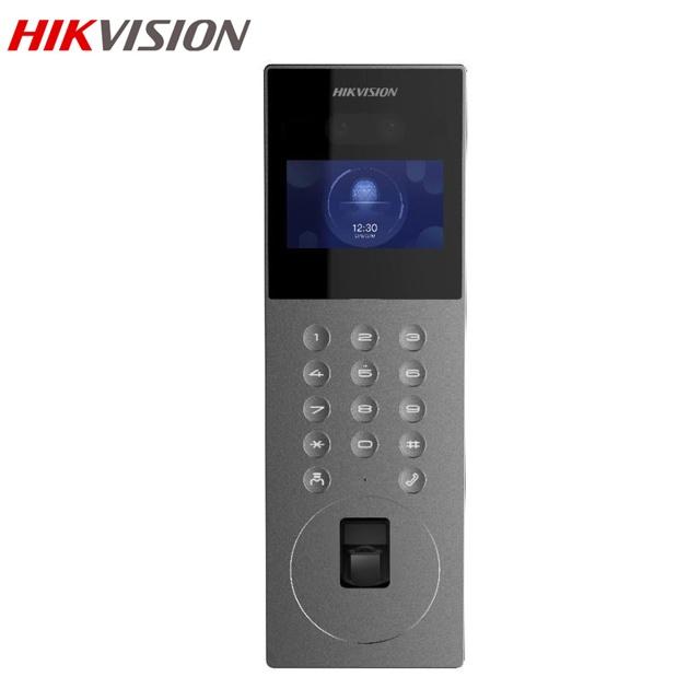 Nút chuông hình nhận diện khuôn mặt IP HIKVISION DS-KD9203-FE6. Màn hình 4.3 inch, 2 Camera chuẩn Nét HD - Hàng chính hãng