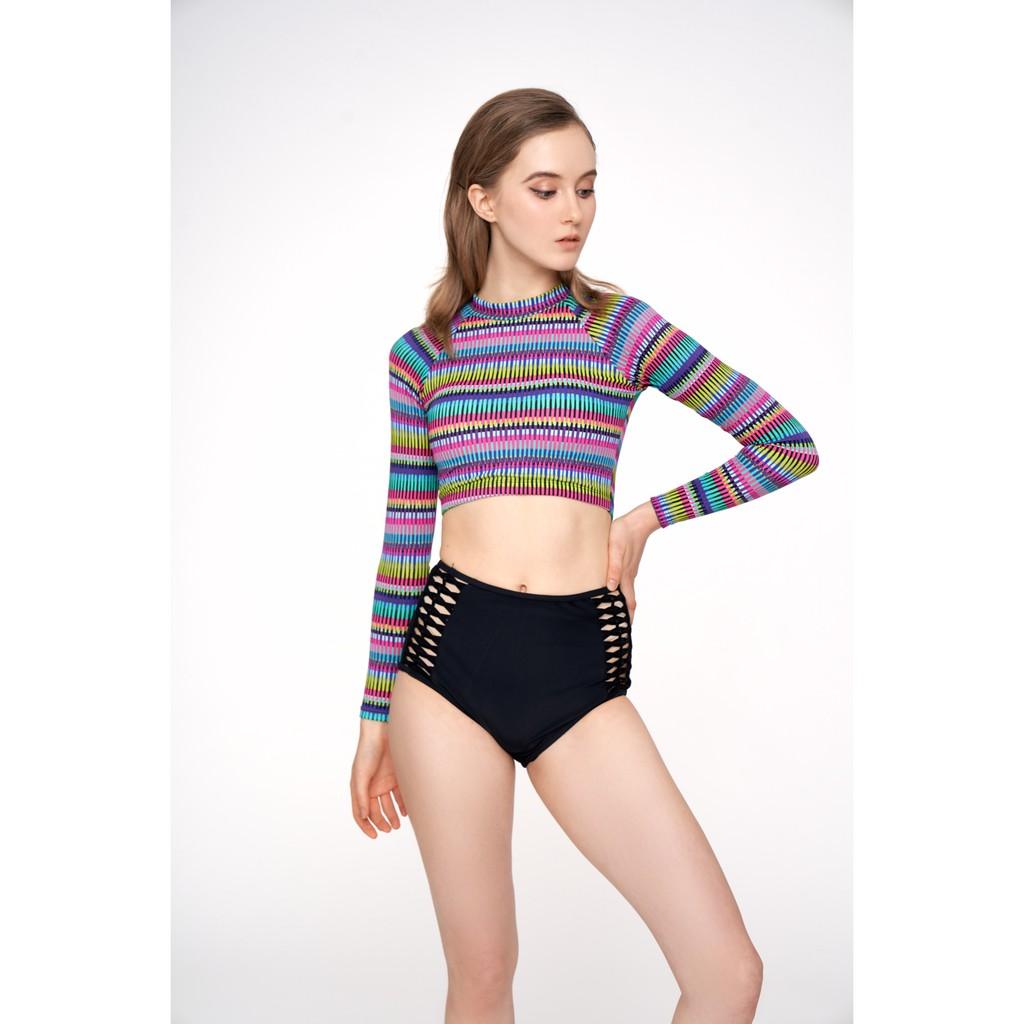 Áo bơi Nữ BIKINI PASSPORT kiểu dáng tay dài Basic- màu Mix - BS202_XX