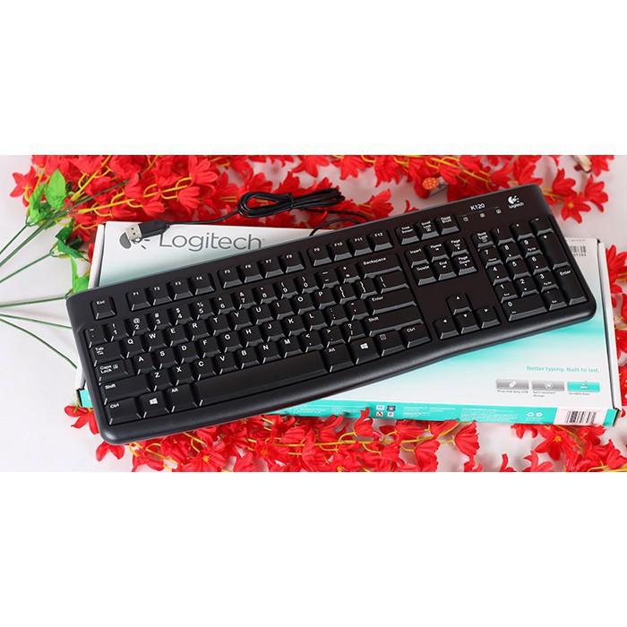 Bàn phím Logitech K120 có dây - Hàng chính hãng