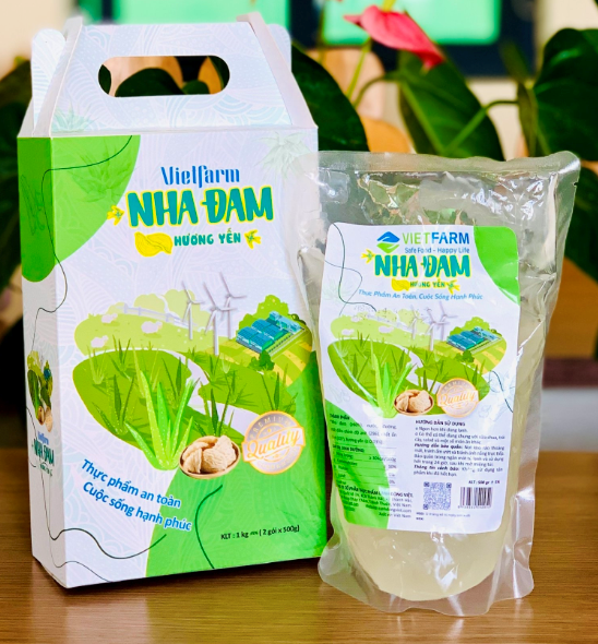 Nha đam hương yến Vietfarm hộp 1kg