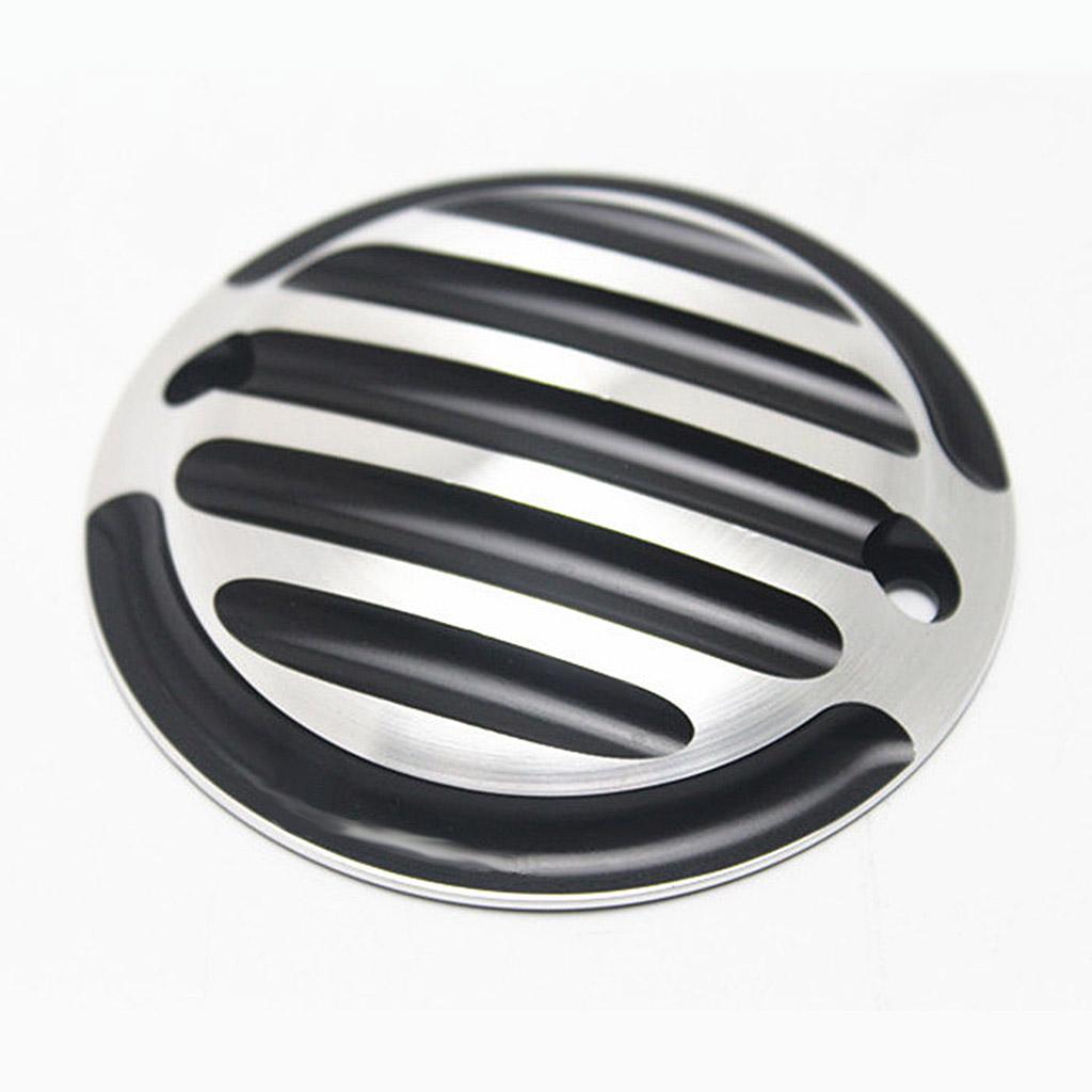 Set of 2 Chrome Aluminum Engine Oil Pump  for