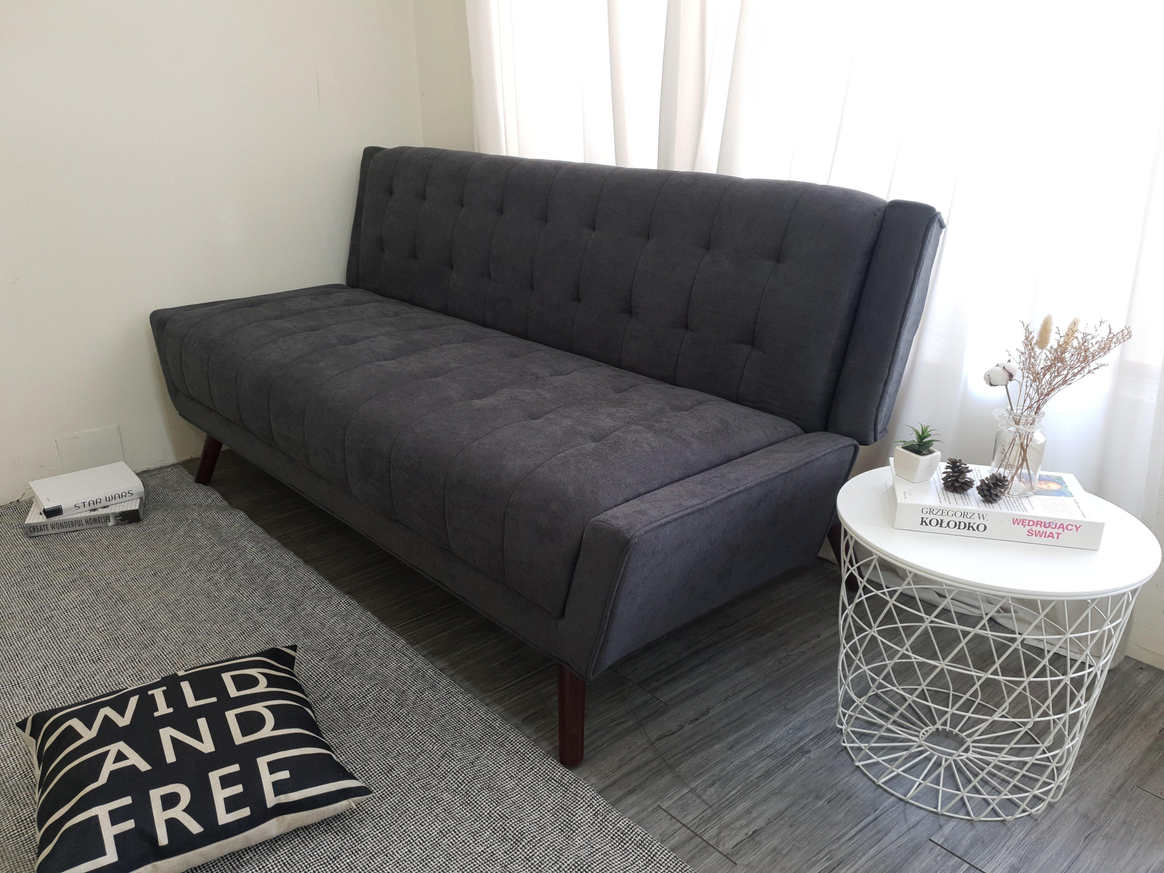 Sofa bed Juno sofa hiện đại màu xám, xanh, caro 