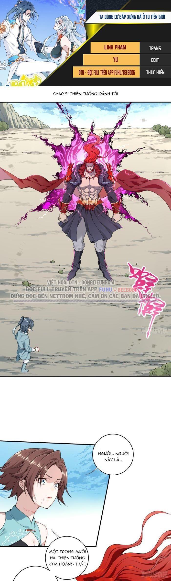 ta dùng cơ bắp xưng bá ở tu tiên giới chapter 5 1