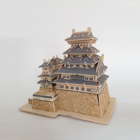 Đồ chơi lắp ráp gỗ 3D Mô hình Lâu Đài Himeji