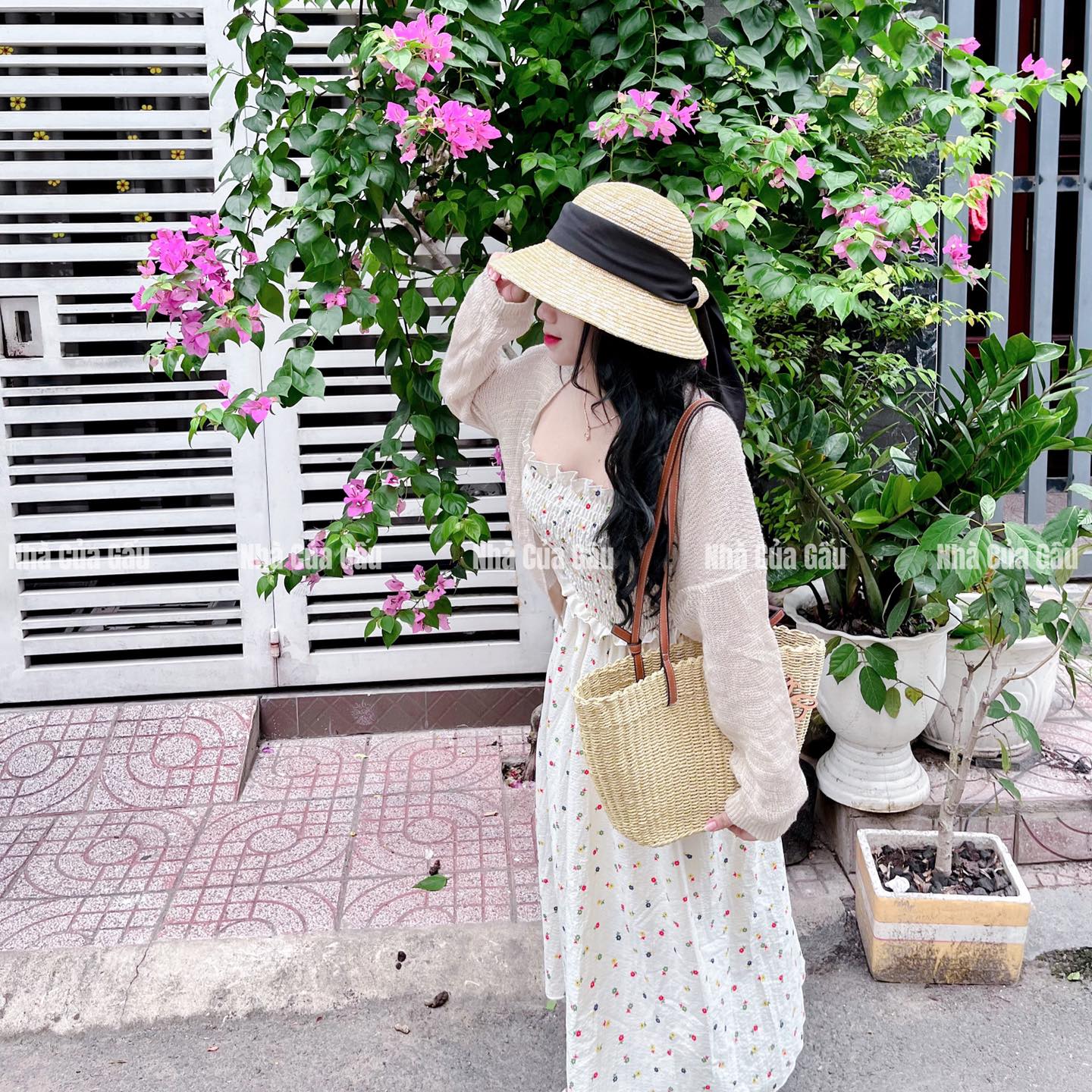 Túi cói đeo vai size to hàng hiếm đẹp cực luôn