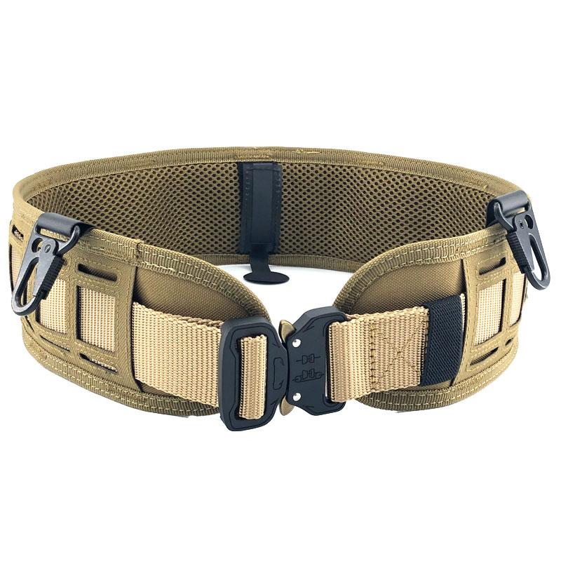 Chiến Thuật Airsoft Đai Quân Sự Quân Đội Chiến Đấu Trận Dây Gear Nam Huấn Luyện Săn Bắn Khóa Nhanh Nylon Molle Dây Lưng