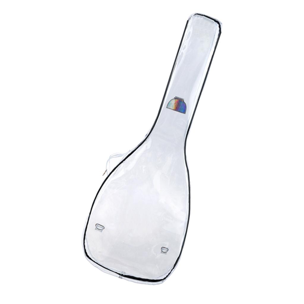 Trong Suốt Âm Dân Gian Đàn Guitar Buổi Biểu Diễn Túi Ốp Lưng Sáng Bóng Dây Phần Guitar
