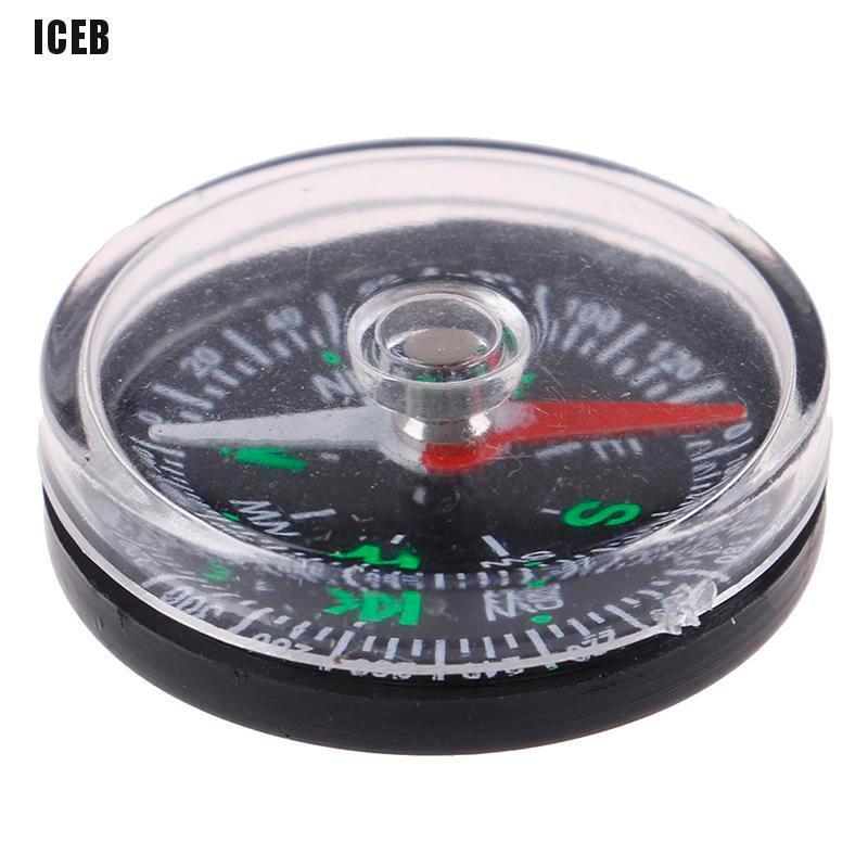iceb 30mm Mini Compass Camping Hiking Outdoor Travel Navigation Wild Survival Tool