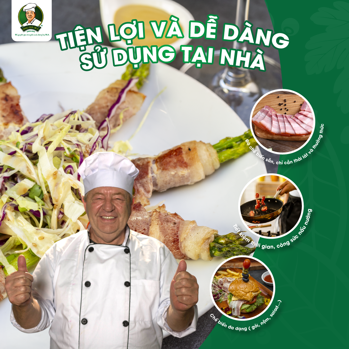 [Chỉ Giao Hà Nội] Ba chỉ hun khói 300g
