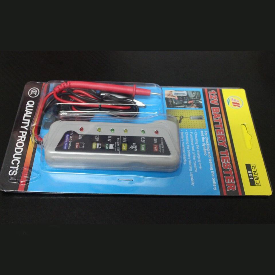 Máy kiểm tra Pin, Ắc qui, Bình điện 12V