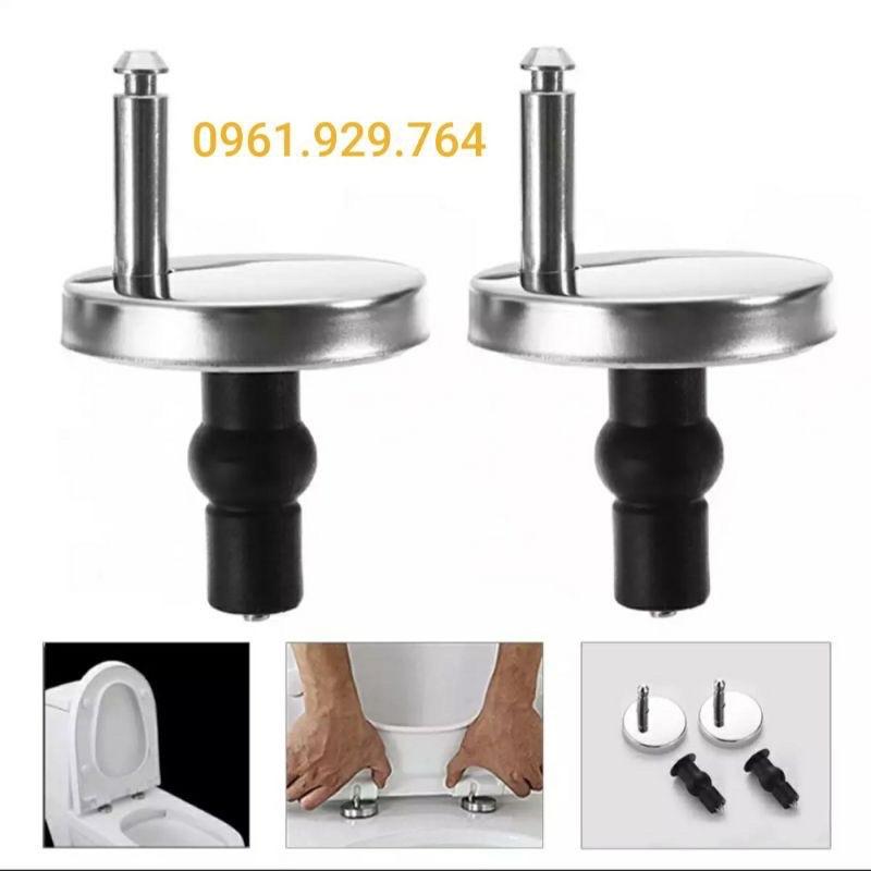 Nắp bồn cầu rơi êm - Nắp bàn cầu HA41 phụ kiện Inox- bảo hành bể vỡ