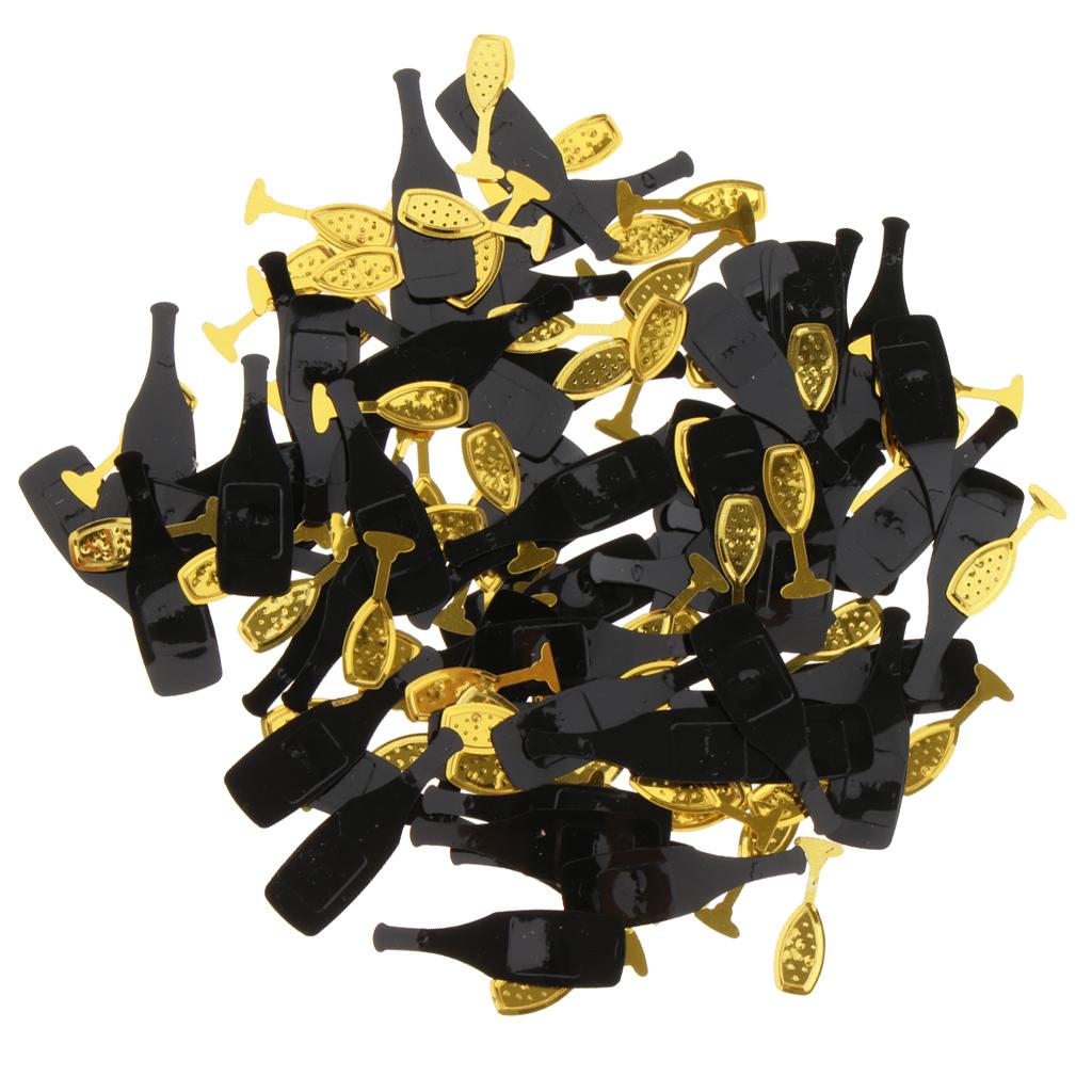 Congratulation Champagne Cup Scatter Table Confetti Party Decor