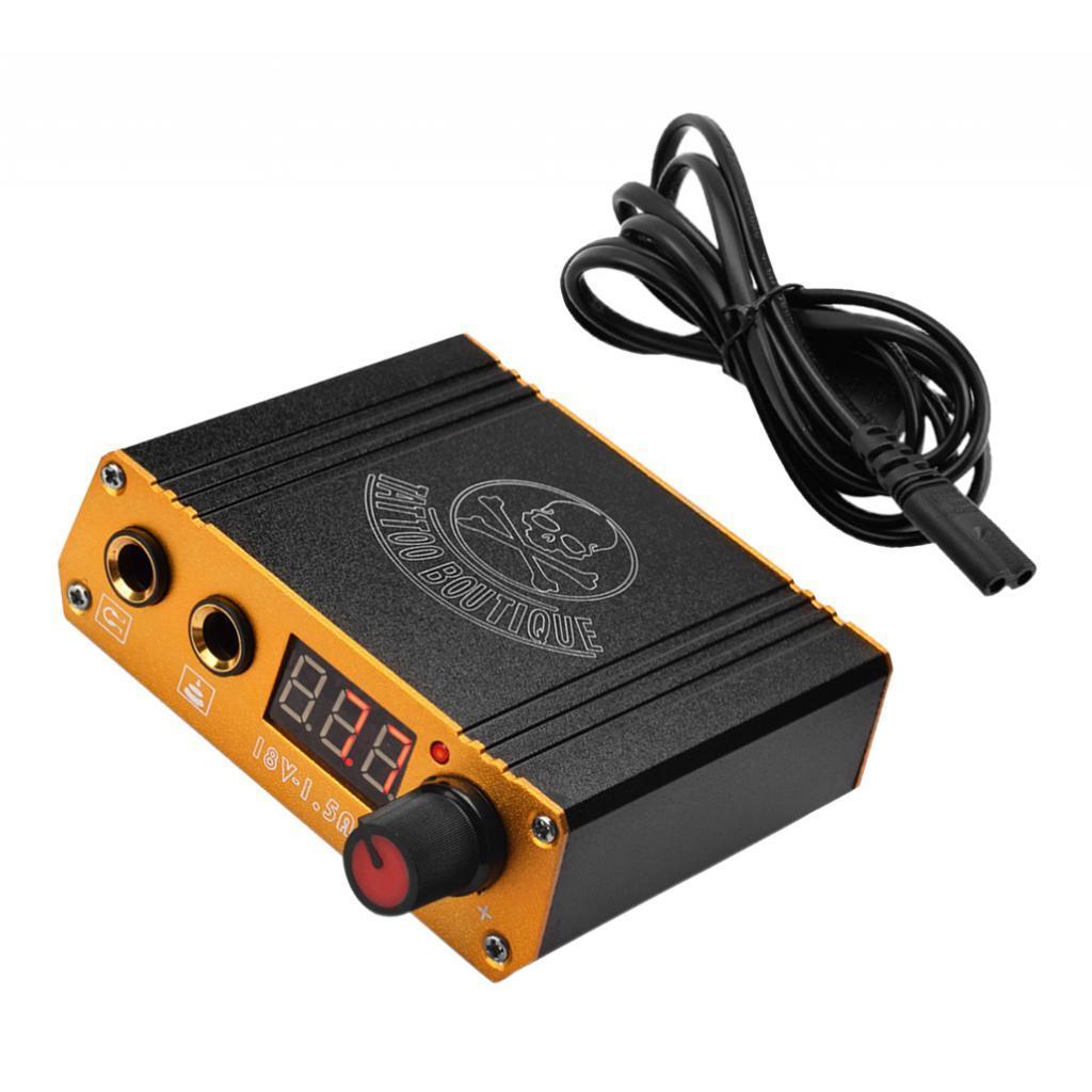 Aluminum Alloy Digital LCD w/ Clip Cord Black