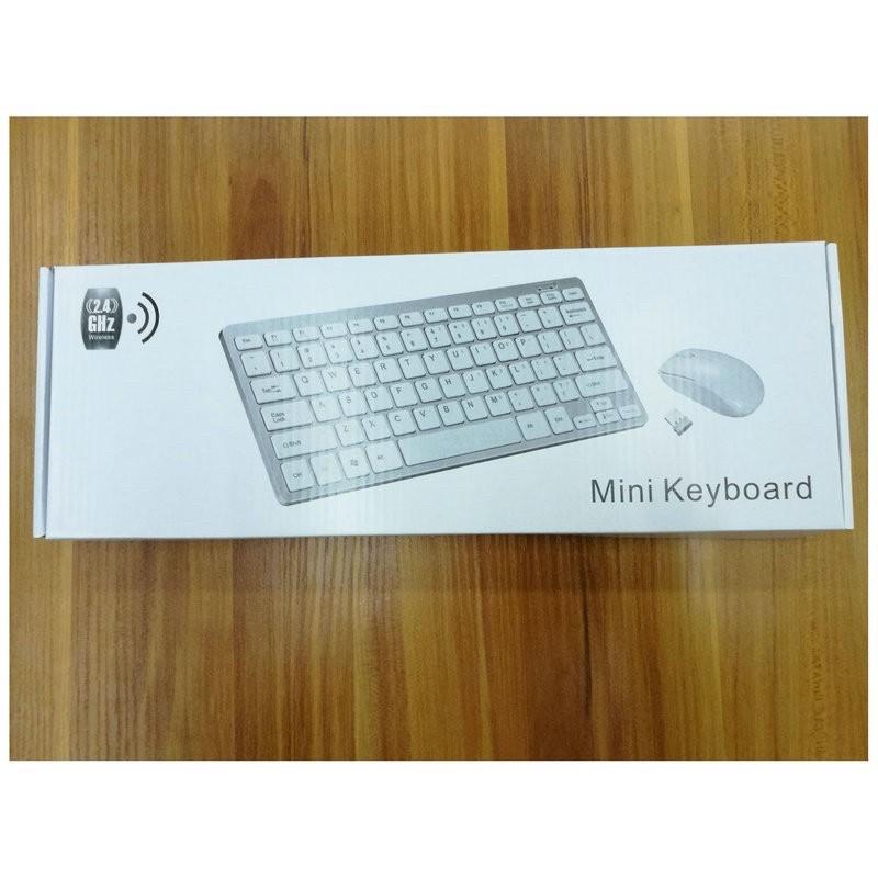 Bộ Bàn phím và chuột không dây cho Laptop / Đien thoại 2.4 GHz wireless K-03