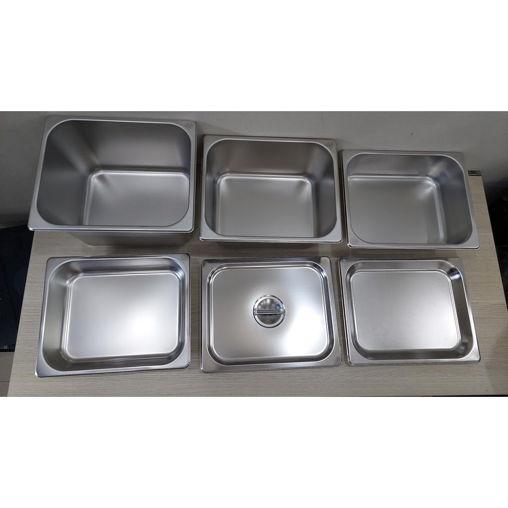 Khay GN 1/2, khay inox, khay buffet, khay đựng thực phẩm, Pate