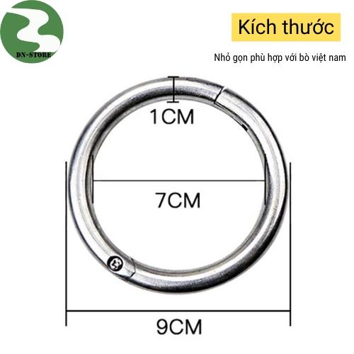 VÒNG XỎ MŨI BÒ - Thép Ko gỉ 7,5cm DN55
