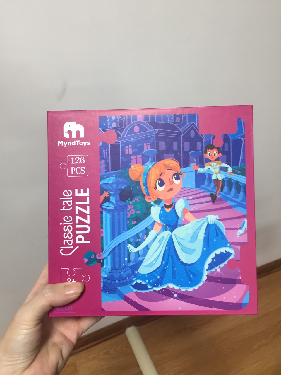 Đồ Chơi Xếp Hình MyndToys Classic Tale Puzzle Cinderella - Cô bé Lọ Lem Dành Cho Bé GáiTrên 4 Tuổi