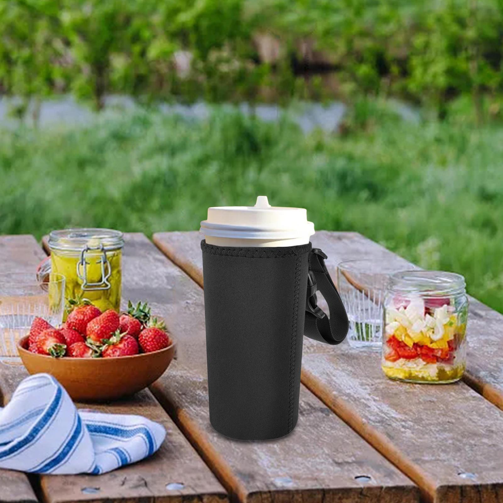 Water Bottle Carrier Bag Water Bottle Sleeve Neoprene Water Bottle Holder Cover Drink Bottle Carrying Bag for Outdoor Sports Climbing