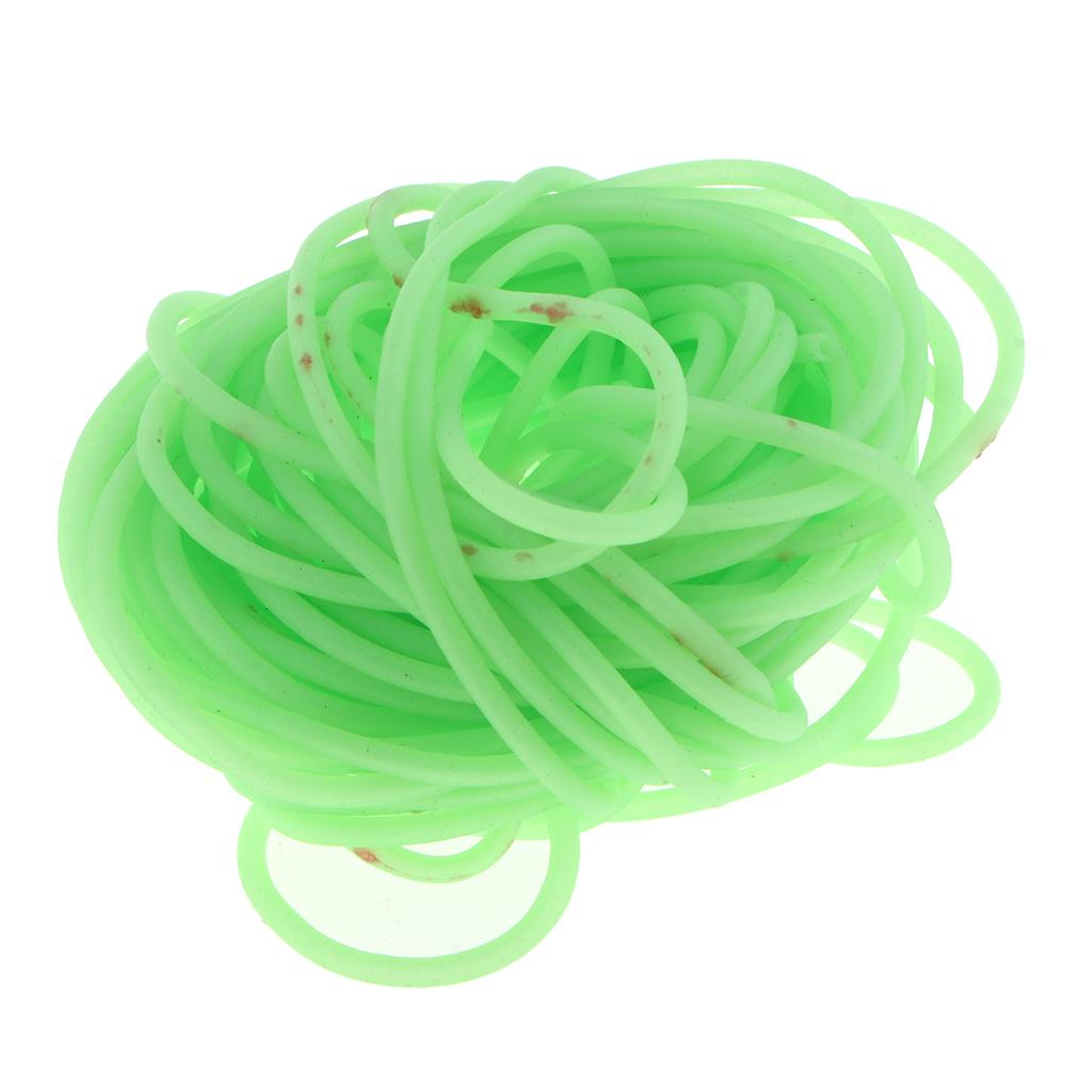3 Cái/bộ Nhựa Mềm Nước Mặn Câu Cá Ban Đêm Dạ Quang Ống Phát Sáng Trong Tối Ống Xanh Dài 4 M/157 inch