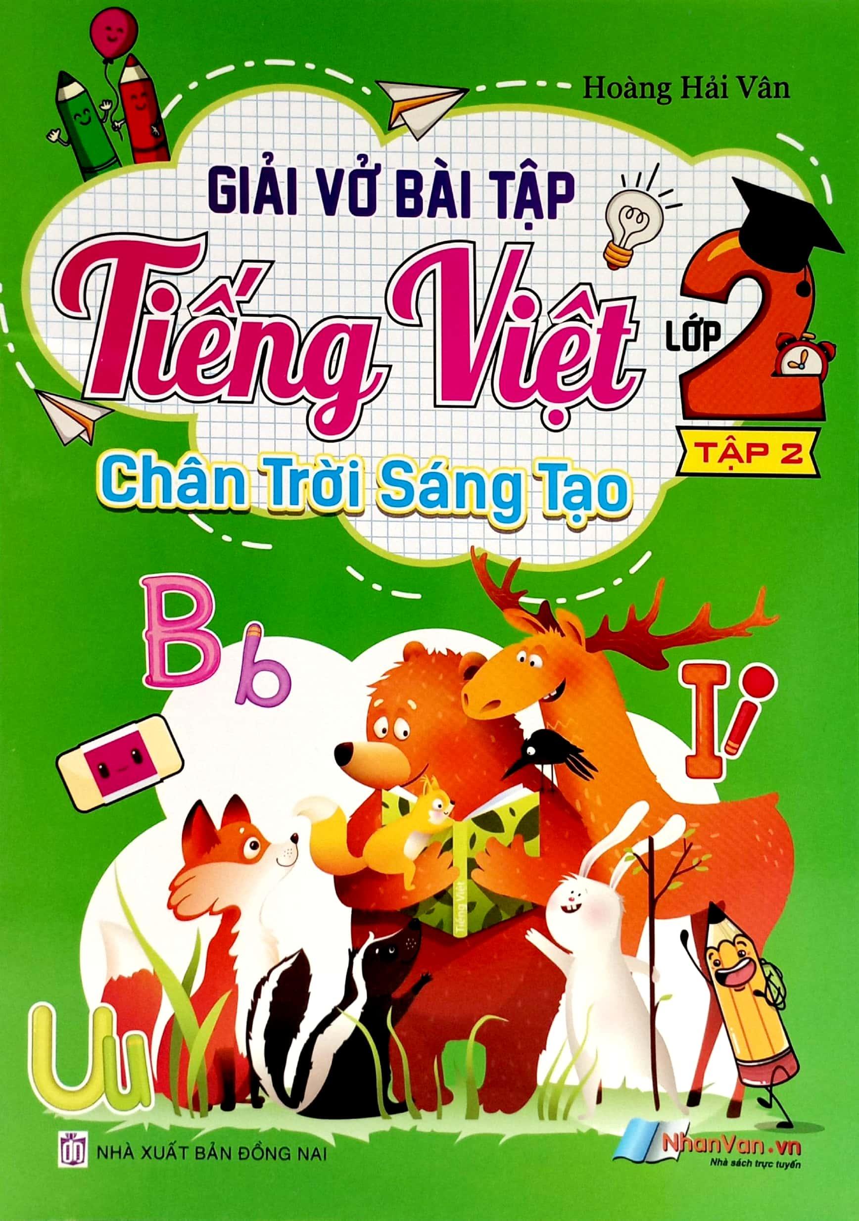 Giải Vở Bài Tập Tiếng Việt Lớp 2 - Tập 2 (Chân Trời Sáng Tạo) (2022)