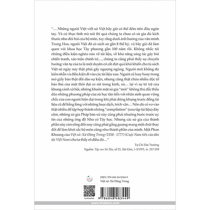Việt Sử -Xứ Đàng Trong (1558-1777)
