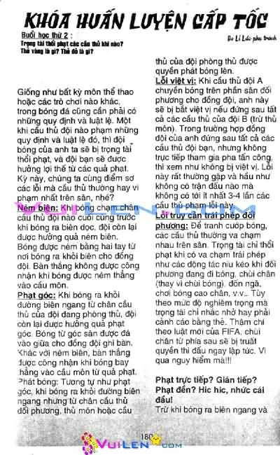 vũ điệu trên sân cỏ - fantasista chapter 8 182