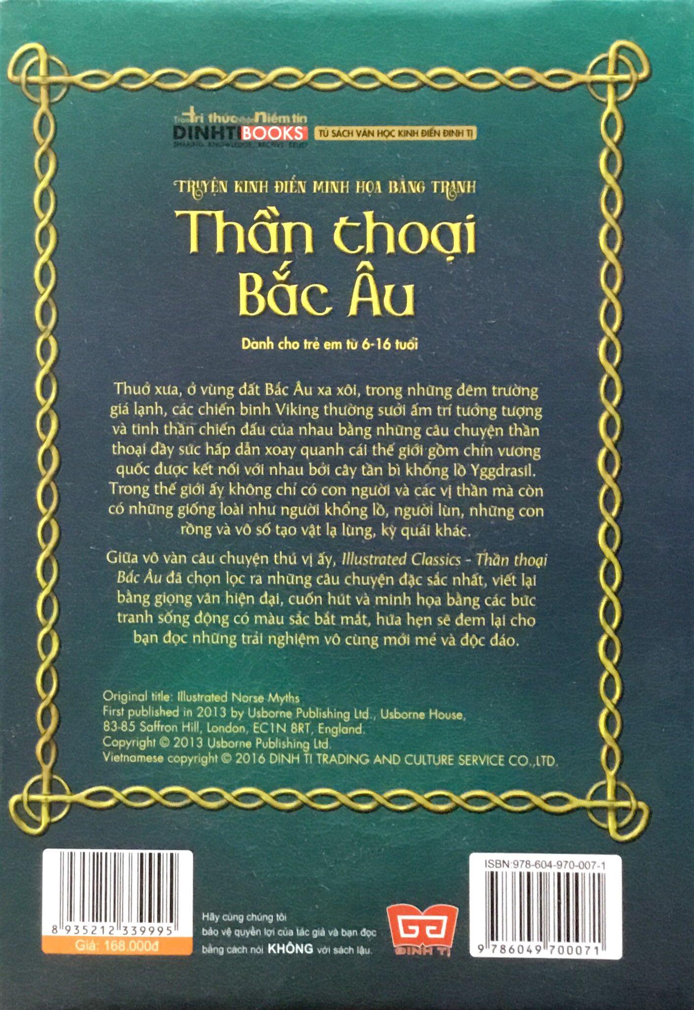 Illustrated Classics - Thần Thoại Bắc Âu