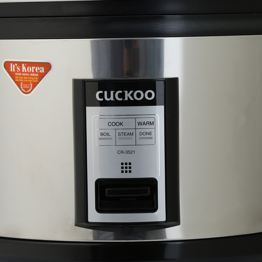 Nồi Cơm Điện Nắp Gài Cuckoo CR- 3521S - 6.3L - Hàng Chính Hãng