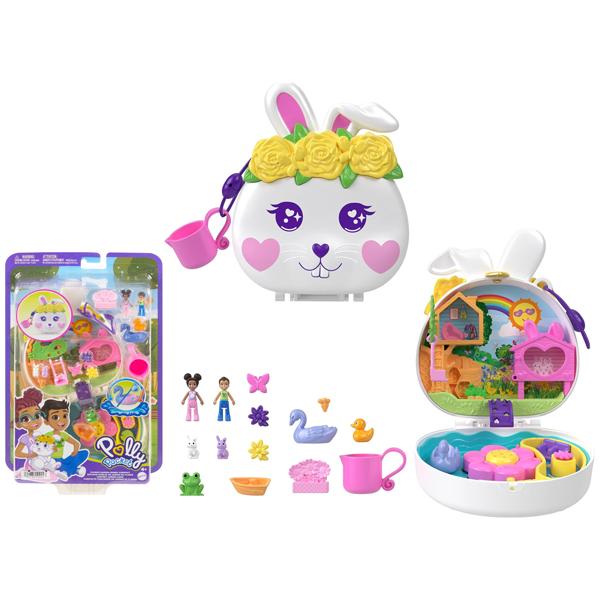 Đồ Chơi Polly Pocket Và Khu Vườn Thỏ Ngọc - Polly Pocket HKV36/FRY35