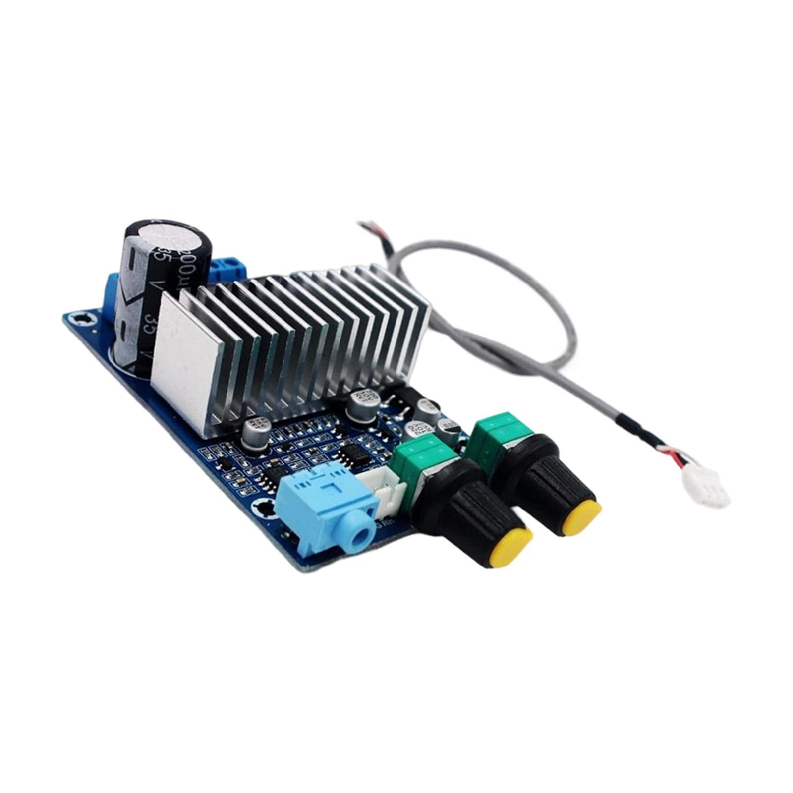 Amplifier Board 100W DC12-24V Stereo Subwoofer Audio for Home Audio DIY Car