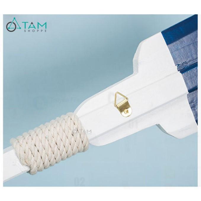Cây chèo thuyền gỗ trang trí CCT-01
