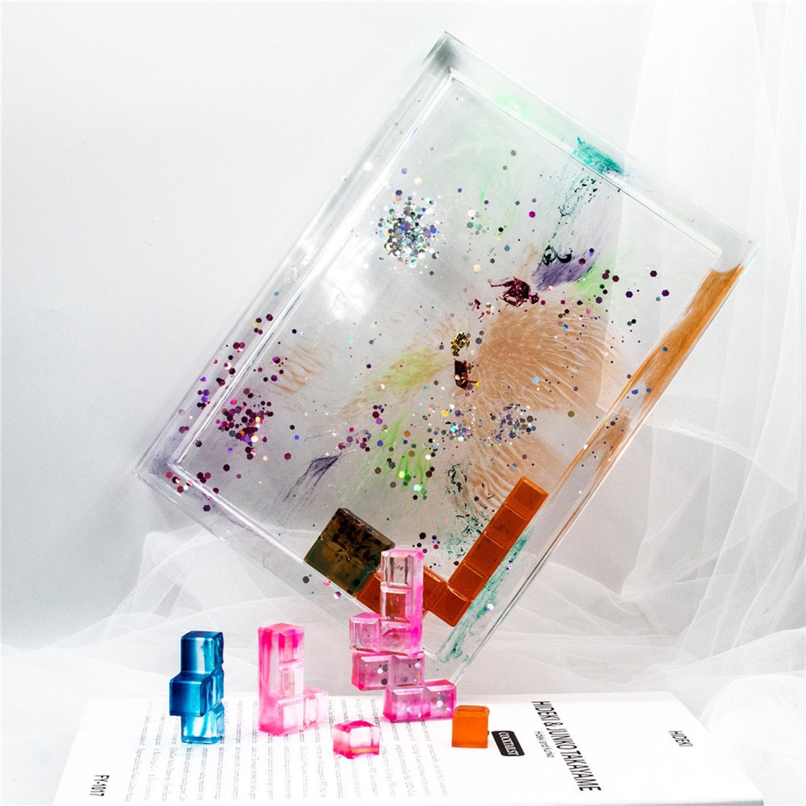 Durable Epoxy Resin DIY Storage Box Casting Tray