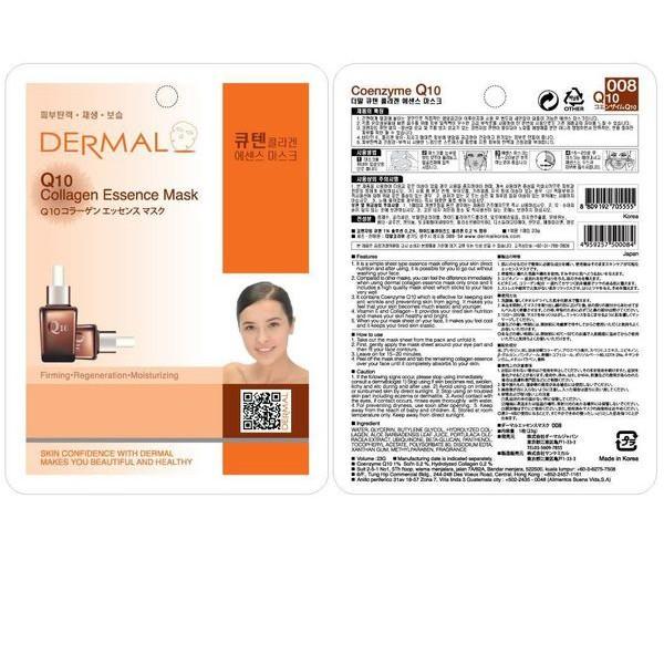 Mặt nạ dưỡng da Dermal tinh chất Q10 23gram