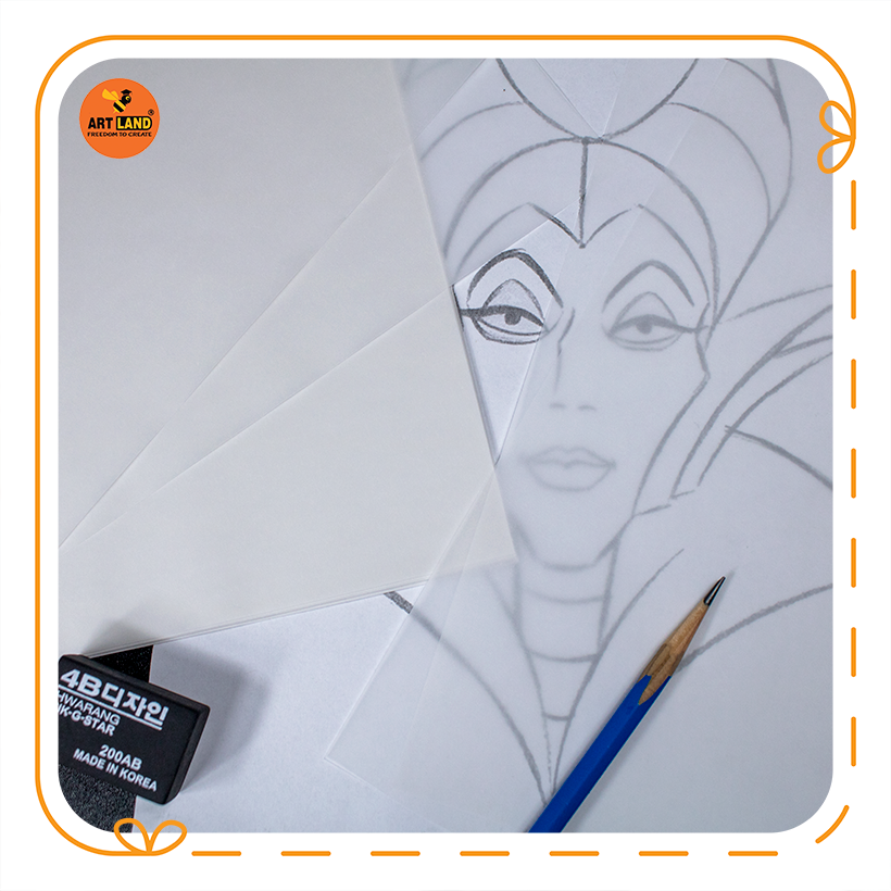 Giấy Scan A4 Tracing Paper 53gsm Ứng dụng Sao Chép Họa Tiết