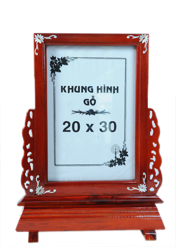 2 khung hình thờ gỗ A4 (20 x 30)