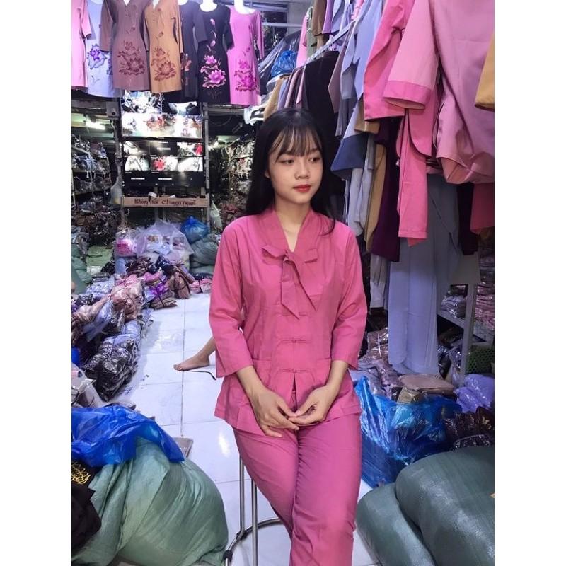 Đồ Lam Đi Chùa #Đồ Phật Tử #Pháp Phục Phật Giáo#La Hán Nơ Nữ