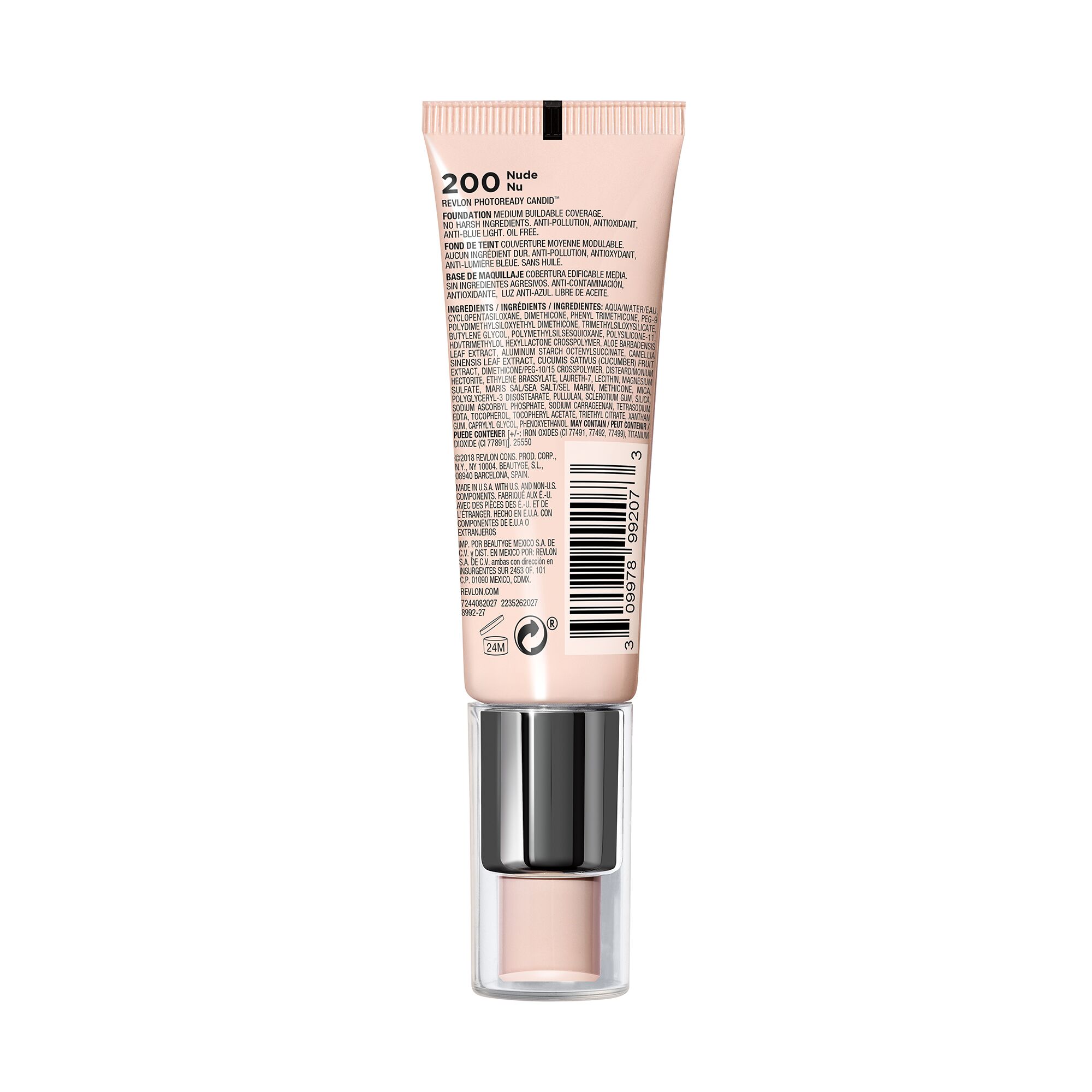 Kem nền chuyên nghiệp Revlon PhotoReady Candid Natural Finish Anti-pollution 22ml