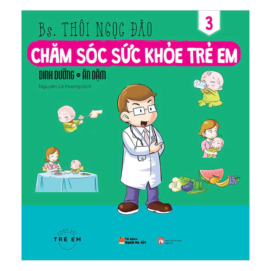 Combo Chăm Sóc Sức Khỏe Trẻ Em (8 Cuốn)