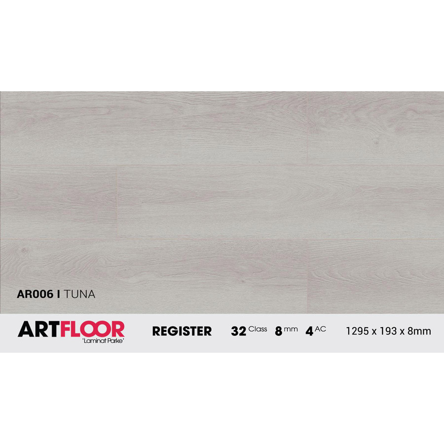 Sàn Gỗ Công Nghiệp  Artfloor  Register AR006 - Tuna - 8mm - AC4