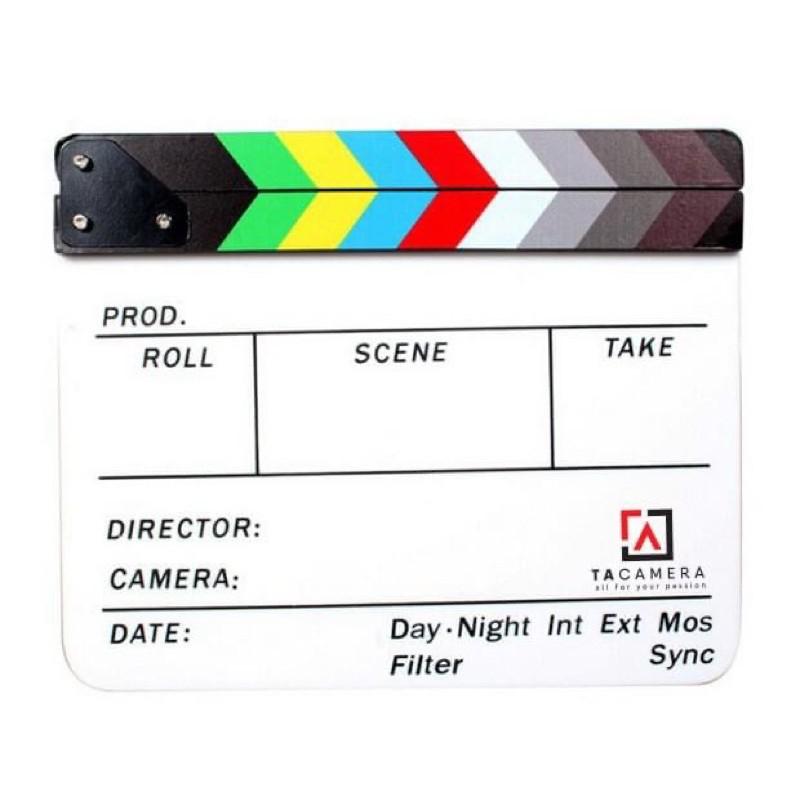 Bảng đạo diễn clapper board cao cấp Acrylic