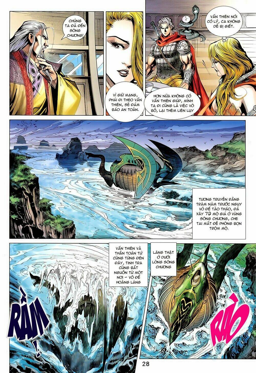 thần binh vấn thiên chapter 8 26