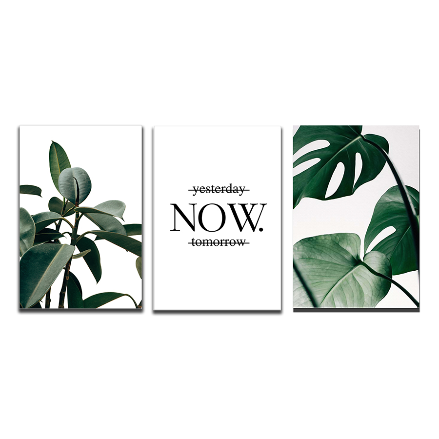 Bộ 3 Tranh Canvas - Tặng Kèm Đinh Treo Tranh Chuyên Dụng - Khung Hình Phạm Gia PG92