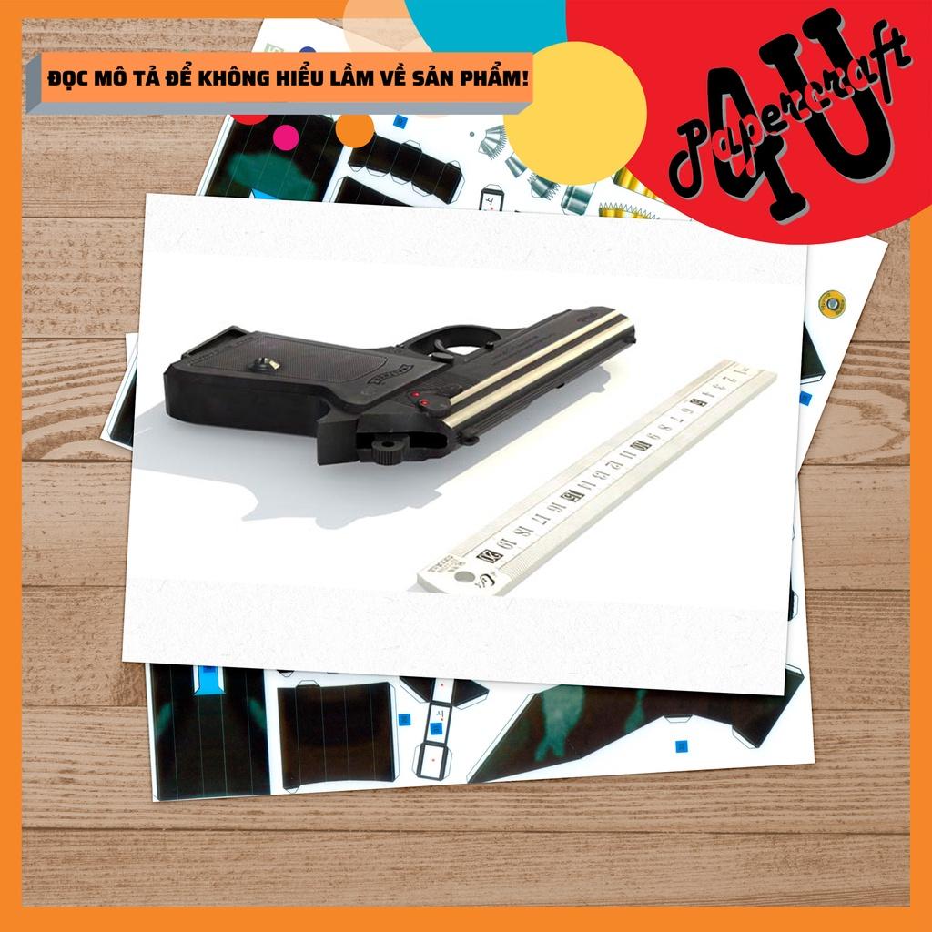 Mô hình giấy 3D mô hình lắp ráp PPK tỉ lệ 1:1