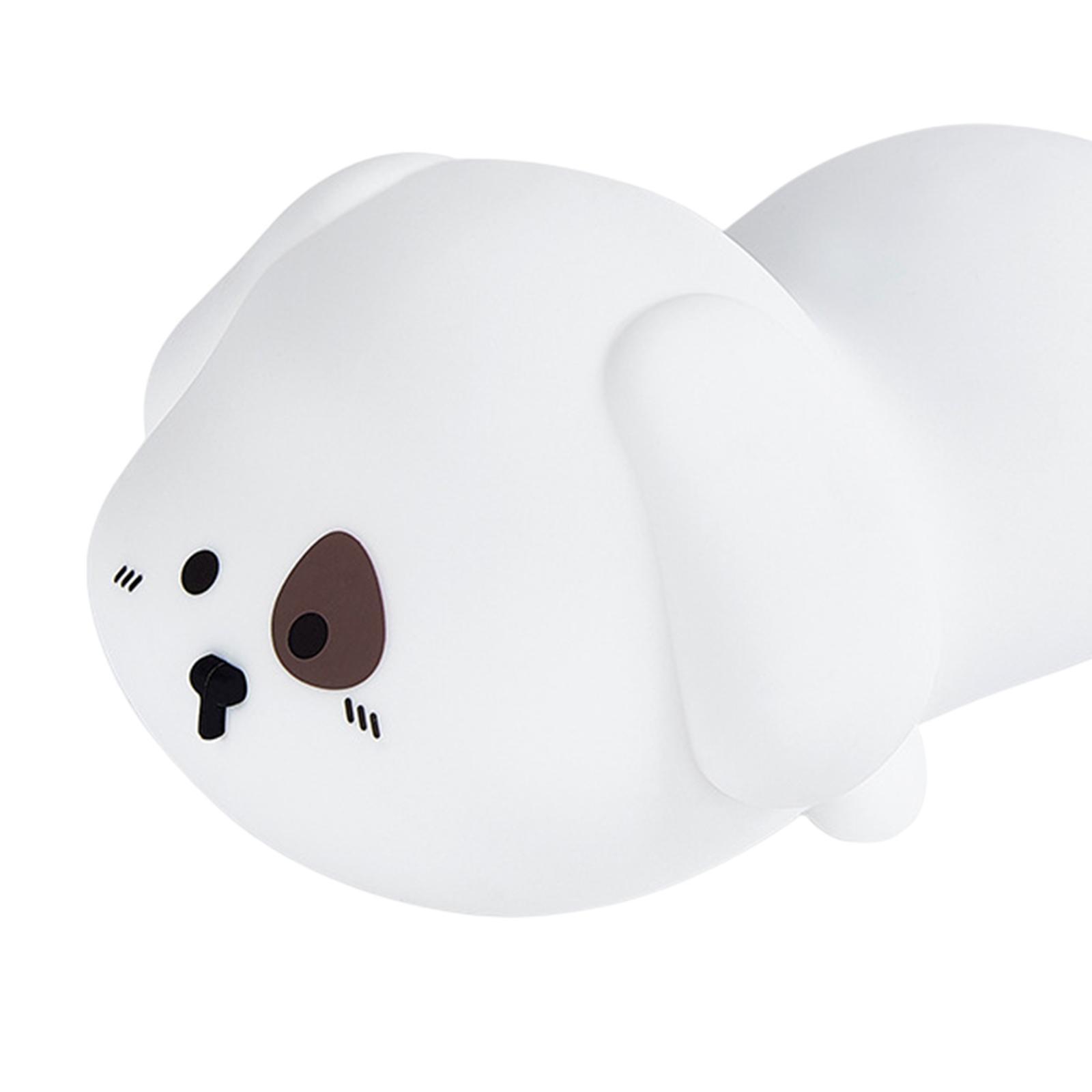 Kid Night Light Dimmable Bedside Table Lamp USB Rechargeable Nightlight
